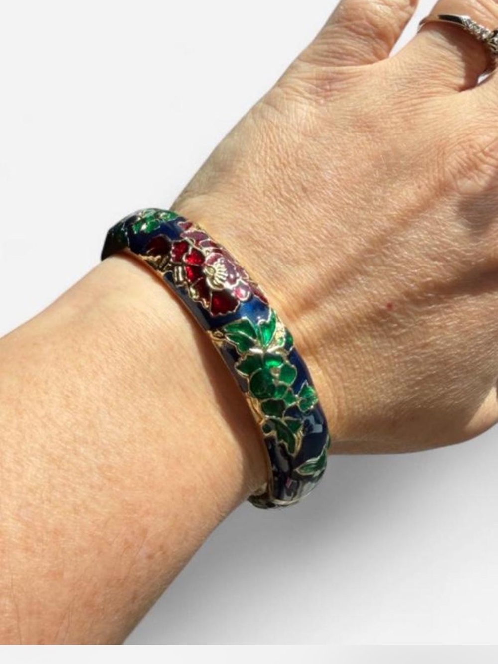 Vintage Cloisonné bracelet
